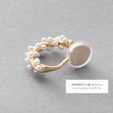 イヤリング レディース ワイヤーフィット | CREAM-DOT | 詳細画像4