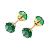 グリーン | ステンレス製 ピアス 金属アレルギー | CREAM-DOT