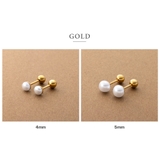 ステンレス製 ピアス 金属アレルギー | CREAM-DOT | 詳細画像4 