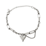 シルバー | ステンレス製 ブレスレット 金属アレルギー | CREAM-DOT