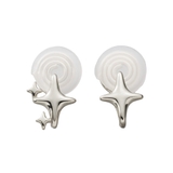 シルバー | イヤリング レディース ワイヤーフィット | CREAM-DOT