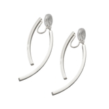 シルバー | イヤリング レディース ワイヤーフィット | CREAM-DOT