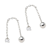 シルバー | ステンレス製 ピアス 金属アレルギー | CREAM-DOT