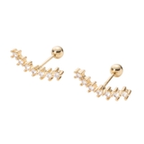 ゴールド | ピアス レディース ネジロック式 | CREAM-DOT