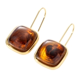 ブラウン | ステンレス製 ピアス 金属アレルギー | CREAM-DOT