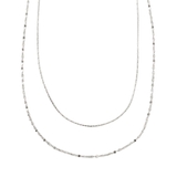 シルバー | サージカルステンレス 金属アレルギー対応 ネックレス | CREAM-DOT