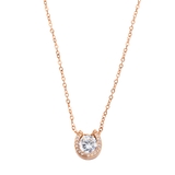 ピンクゴールド | サージカルステンレス 金属アレルギー対応 ネックレス | CREAM-DOT