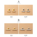 サージカルステンレス 金属アレルギー対応 ピアス | CREAM-DOT | 詳細画像5