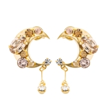 ゴールドブラウン | 日本製 ピアス 金属アレルギー | CREAM-DOT