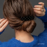 バレッタ ヘアクリップ ヘアアクセサリー | CREAM-DOT | 詳細画像1 