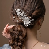 4点セット ヘアピン ドライフラワー | CREAM-DOT | 詳細画像1