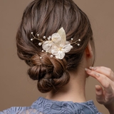 ヘアクリップ ヘアアクセサリー フラワー | CREAM-DOT | 詳細画像1 