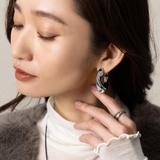 ピアス フープピアス レディース | CREAM-DOT | 詳細画像8 
