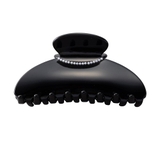 ブラック | バンスクリップ ヘアクリップ パール | CREAM-DOT