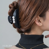 バンスクリップ ヘアクリップ 3粒 | CREAM-DOT | 詳細画像1 