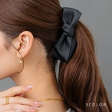 バナナクリップ ヘアクリップ レザー調 | CREAM-DOT | 詳細画像1