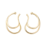 ゴールド | イヤーカフ 金属アレルギー ニッケルフリー | CREAM-DOT