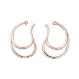 ピンクゴールド | イヤーカフ 金属アレルギー ニッケルフリー | CREAM-DOT