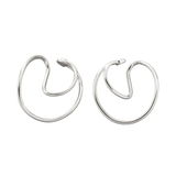 シルバー | イヤーカフ 金属アレルギー ニッケルフリー | CREAM-DOT