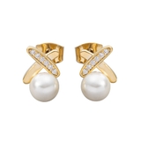 ゴールド | ピアス 金属アレルギー ニッケルフリー | CREAM-DOT