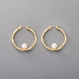 ピアス 18kコーティング チタンポスト | CREAM-DOT | 詳細画像2