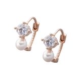 ピンクゴールド | ピアス 金属アレルギー ニッケルフリー | CREAM-DOT