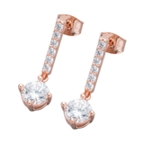 ピンクゴールド | 選べる イヤリング ピアス | CREAM-DOT