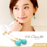 ピアス ニッケルフリー 18Kコーティング | CREAM-DOT | 詳細画像1