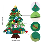 壁掛けフェルトクラフトクリスマスツリー 知育 玩具 | C.R.E.A.M  | 詳細画像2 
