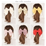 リボン バレッタ ヘアゴム | curvy's  | 詳細画像5 