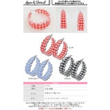 (プラギンガムフープピアス)ピアス アクセサリー ジュエリー | curvy's  | 詳細画像3 