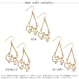 (ゴールドチェーンGirlロゴピアス)ピアス アクセサリー ジュエリー | curvy's  | 詳細画像3 