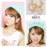 (ゴールドチェーンGirlロゴピアス)ピアス アクセサリー ジュエリー | curvy's  | 詳細画像5 