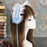 CV Select【シーブイセレクト】フリルヘッドドレス 全2色ブラック | ililil | 詳細画像2 