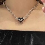 CV Select棘ハートネックレス 全1色 | ililil | 詳細画像2