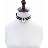 NOVESSELハートロックスタッズチョーカー 全2色 ラック | ililil | 詳細画像5 