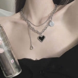 CV Selectハートネックレス 全1色 | ililil | 詳細画像1