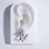 CV Select【シーブイセレクト】棘ハートピアス 全1色(片耳用１個)ヴィジ… | ililil | 詳細画像1 