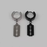 CV Selectカミソリフープピアス 全2色ヴィジュアル系 | ililil | 詳細画像1