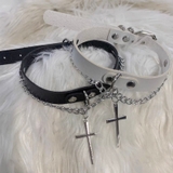 NOVESSELクロスチェーンチョーカー 全2色 ブラック | ililil | 詳細画像3