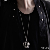 NOVESSELロングチェーンビッグクラウンネックレス 全2色 ネックレス | ililil | 詳細画像2