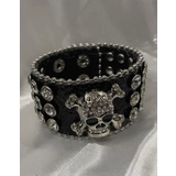 NOVESSELスカルPUレザーブレスレット 全1色 合成皮革 | ililil | 詳細画像4