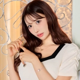 エレガントメタリックストーンブレスレット | Dazzy | 詳細画像4 