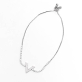 ラグジュアリーVビジューブレスレット | Dazzy | 詳細画像2