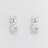 [2点SET]オーバルカットビジューネックレス＆ピアスセット[店内アクセ] | Dazzy | 詳細画像4 