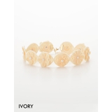 チョーカー アクセサリー 刺繍レースフラワーモチーフチョーカー● | Dazzy | 詳細画像2