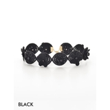 チョーカー アクセサリー 刺繍レースフラワーモチーフチョーカー● | Dazzy | 詳細画像3