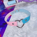 バイカラー ハートチョーカー ネックレス | Decorative | 詳細画像7