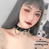 エコレザー ベルトチョーカー ネックレス | Decorative  | 詳細画像2 