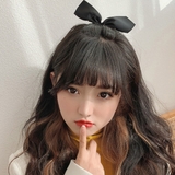 リボン ヘアクリップ 2個セット ブラック レッド オフホワイト | Decorative | 詳細画像4